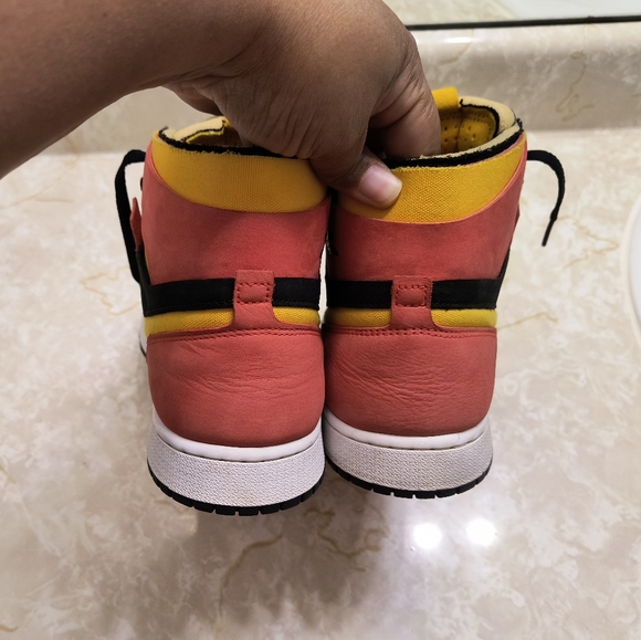 Jordan 1 High Zoom Air CMFT Black Chile Red ct0978-006 - Picture 7 of 7